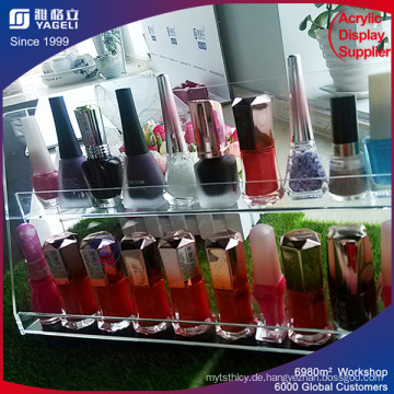 Unique Square Großer Acryl Nail Polish Schublade Organizer